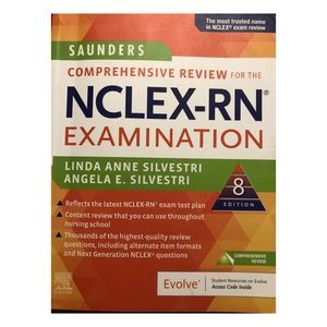 Saunders NCLEX RN 8th Edition Comprehensive Review